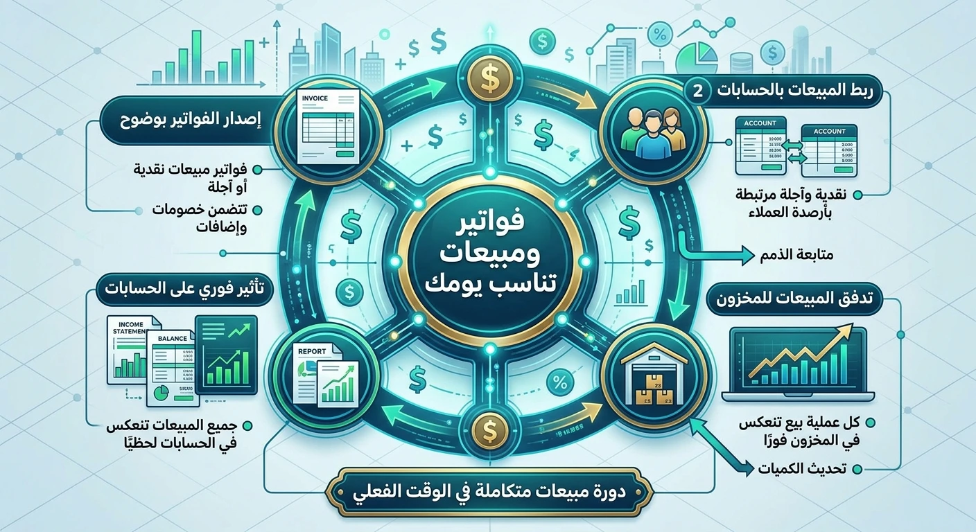 مبيعات وفوترة تناسب يومك